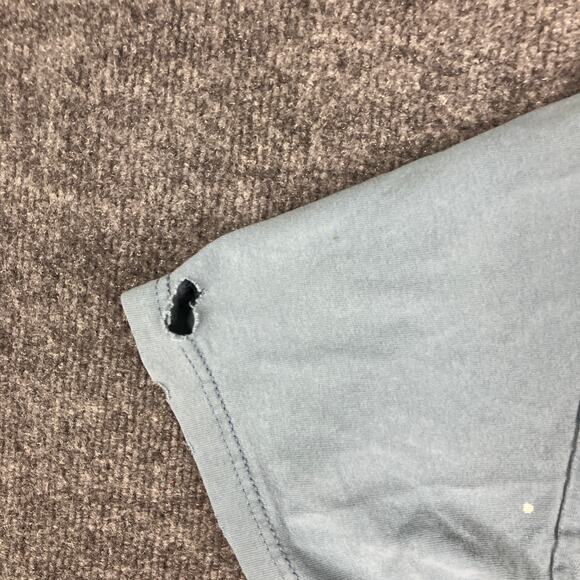 Nike T-Shirt Mens Size XL Blue Florida Spellout Swoosh Graphic Tee Distressed - Picture 4 of 11